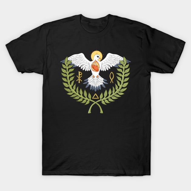 holy dove T-Shirt by JJadx